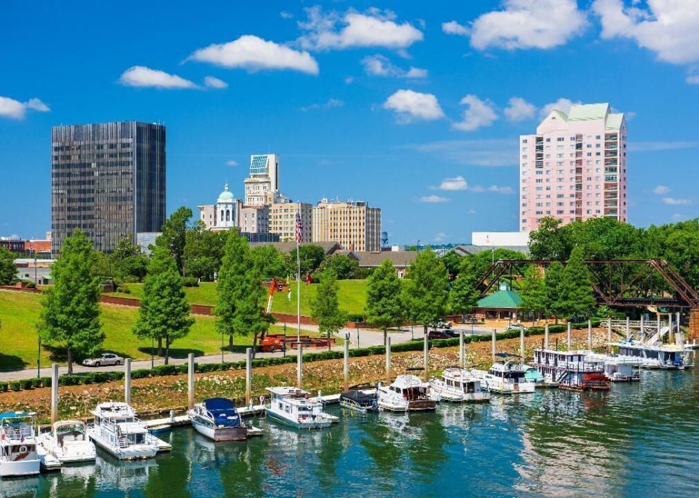 #22. Augusta-Richmond County, Georgia-South Carolina (tie)